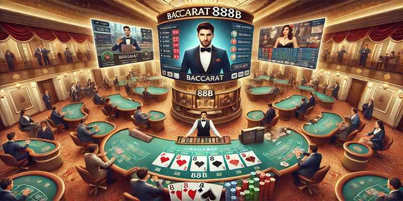 Chơi Baccarat VN88 trực tuyến với dealer thật, trải nghiệm sòng bạc thực tế